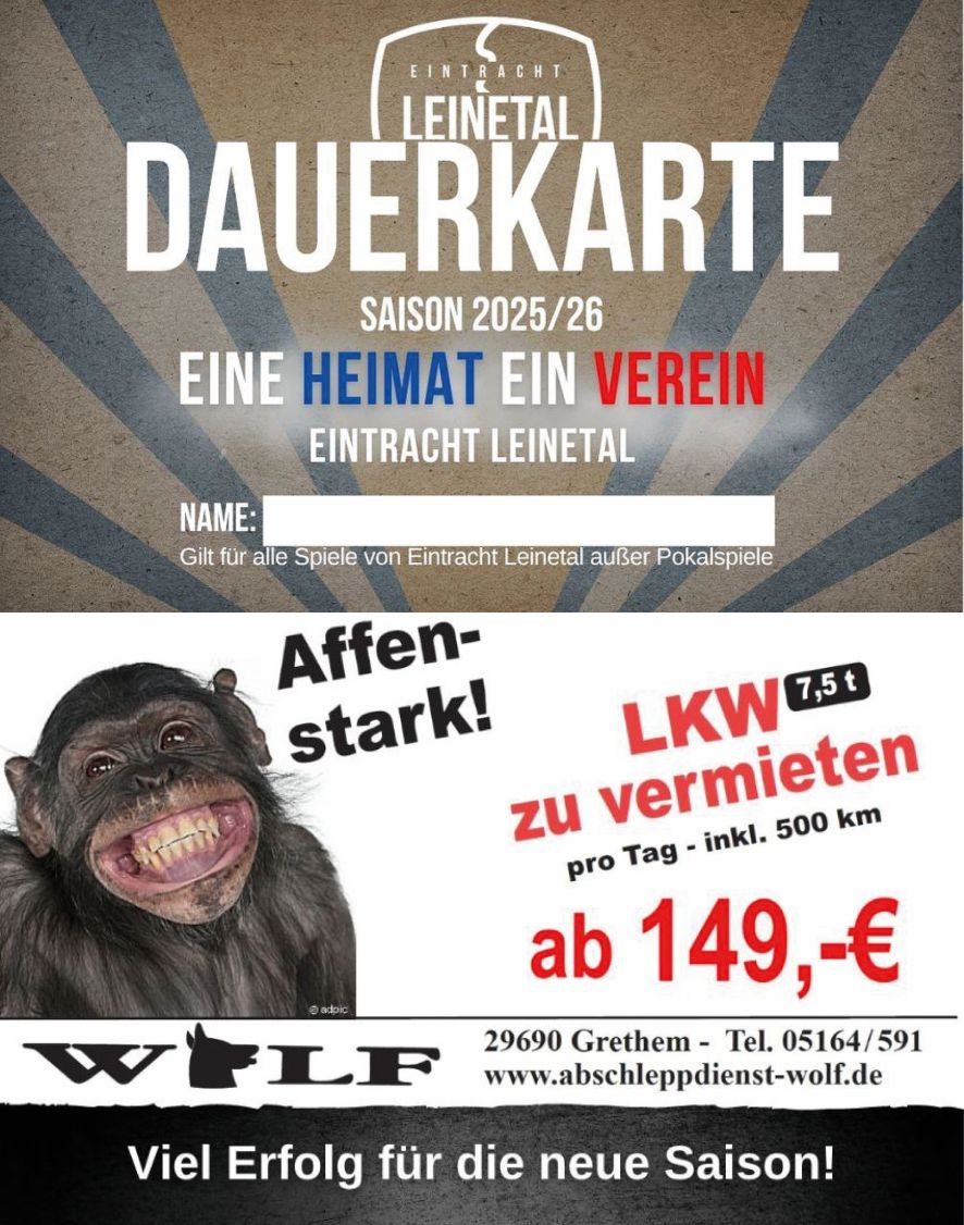 Dauerkarte Saison 2025/26